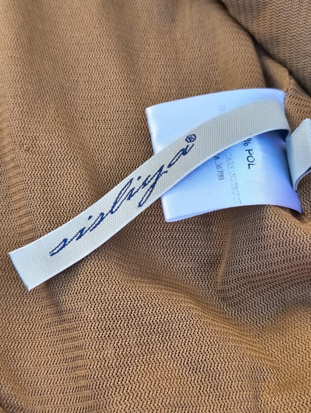 Brown Textured Cropped Jacket With Multi Color Rhinestones - Picture 9 of 11